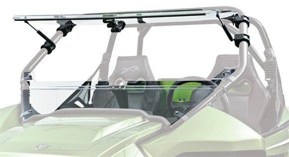 arctic cat unveils new wildcat accessories, Arctic Cat Wildcat Flip Up Windshield