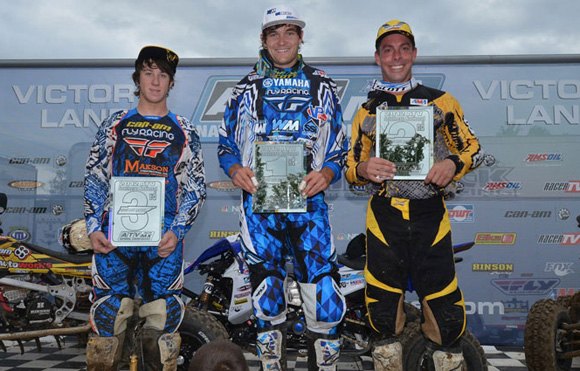 fox racing report ama atv motocross round 2, ATVMX Podium