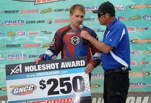 yokley racing report the limestone 100 gncc, Jarrod McClure Limestone 100 GNCC