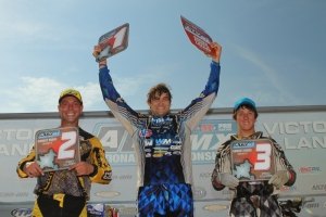 wienen dominates at sunset ridge mx, AMA ATV Motocross Podium