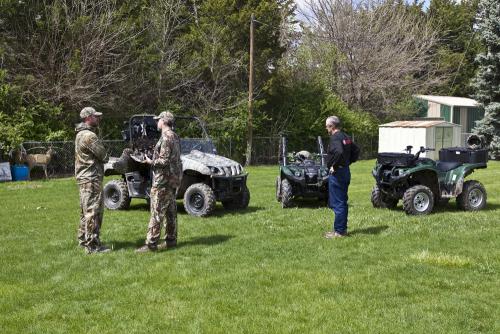 Turkey Hunting in Nebraska Onboard Yamaha ATVs