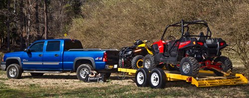 how to tow atvs safely and securely, Towing an ATV and UTV