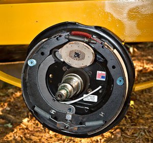 how to tow atvs safely and securely, ATV Trailer Brake