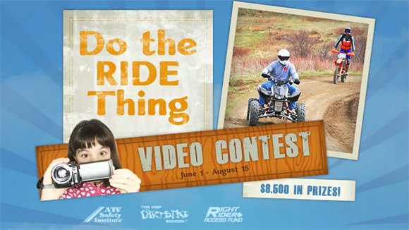 do the ride thing video contest offers 8 500 in prizes, Do The Ride Thing Video Contesst