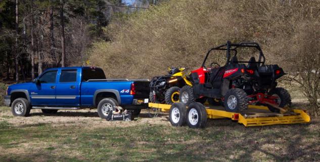 camping with an atv advice on gear and trip planning, ATV Trailer Setup