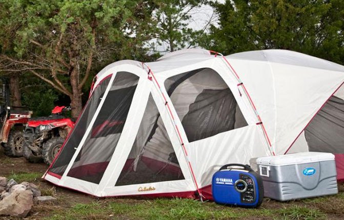 camping with an atv advice on gear and trip planning, Cabelas Tent Porch