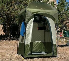 camping with an atv advice on gear and trip planning, Cabelas Shower