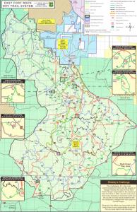 atv trails oregon s east fort rock trail system, East Fort Rock Trail System Map