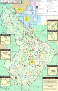 atv trails oregon s east fort rock trail system, East Fort Rock Trail System Map
