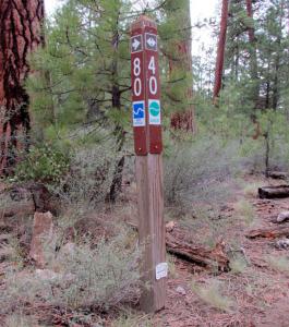 atv trails oregon s east fort rock trail system, East Fort Rock Trail System Trail Marker