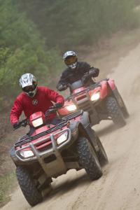 atv trails exploring mattawa s multi use trail system video, Honda ATVs on Ontario Trails