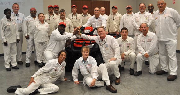 Honda of South Carolina Produces Two Millionth ATV Engine