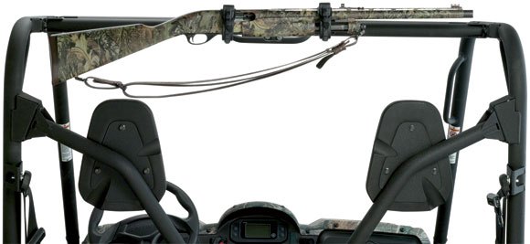 moose releases utv gun rack and atv rear drop basket, NRA Moose UTV Gun Rack
