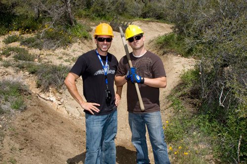 how to help maintain off road trails, ATV Trails Maintenance Teamwork