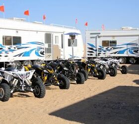 desert camping, Yamaha ATV Ride Trailers