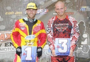 can am race report worcs round 7 and neatv mx round 7, Josh Creamer and Brad Burbine NEATV MX