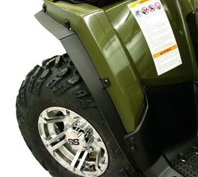 new gun rack fender extensions and piston kits from moose