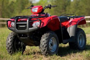 atvs and utvs are useful tools for farmers and landowners, Honda Foreman 4x4