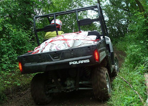 atvs and utvs are useful tools for farmers and landowners, Polaris Ranger HD 800 with Full Bed