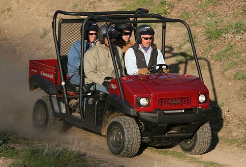 atvs and utvs are useful tools for farmers and landowners, Kawasaki Mule Trans4x4