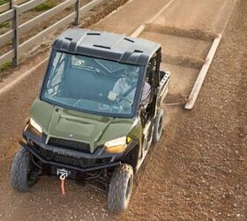 atvs and utvs are useful tools for farmers and landowners, Polaris Ranger XP 900 with Scraper