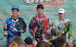 borich clinches fourth consecutive gncc championship, Walker Fowler Chris Borich and Jarrod McClure