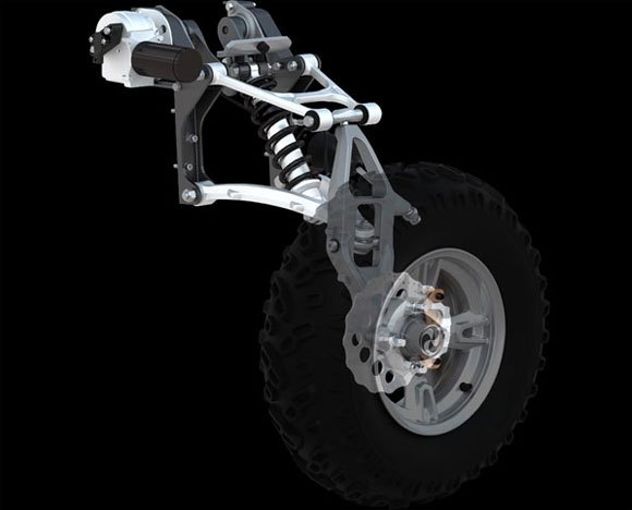 gibbs quadski coming to market in 2012, Gibbs Quadski Suspension