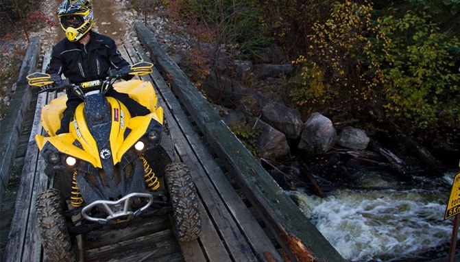 atv trails a fall ride in mattawa video