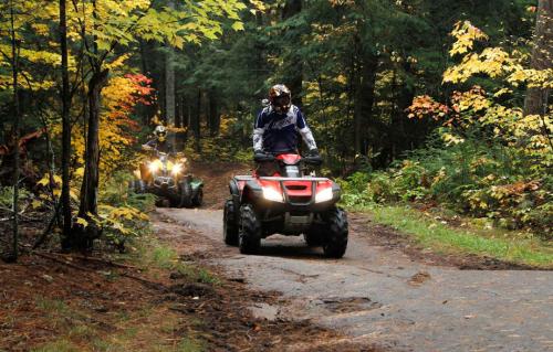 atv trails a fall ride in mattawa video, LITMM and Mark Freeman on Trail 11