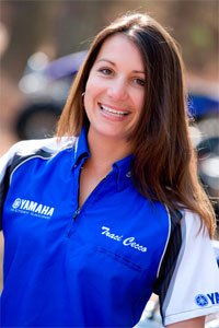 how to get sponsors for atv racing, Traci Cecco Yamaha Racing