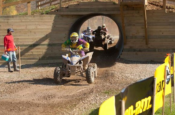 atv racers head to loretta lynn s for gncc finale, Loretta Lynn s Tunnel Jump