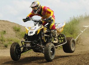 where have all the sport atvs gone, Josh Creamer Riding a Can Am DS 450