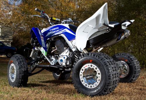 2013 yamaha raptor 700 project control and traction, 2013 Yamaha Raptor 700 Project Left Rear
