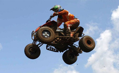 atv motocross 101 first trip to the track, KTM 450SX Motocross