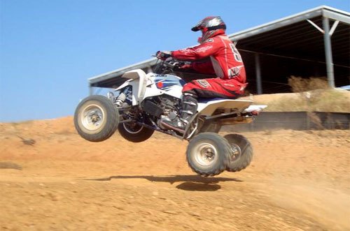 atv motocross 101 first trip to the track, Carolina Adventure World Suzuki LT R450