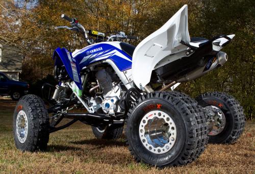 2013 yamaha raptor 700 project final testing and set up, 2013 Yamaha Raptor 700 Project Left Rear