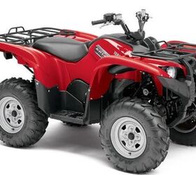 three yamaha grizzly models now available in red, 2013 Yamaha Grizzly 700 EPS Red