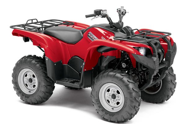 Three Yamaha Grizzly Models Now Available in Red