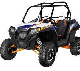 polaris unveils two limited edition rzr xp 900 models, 2013 RZR XP 900 EPS White Lightning Orange Madness and Blue
