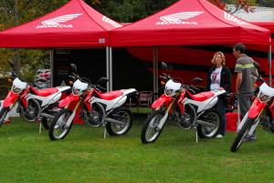 atv trails ontario s ganaraska forest video, Honda Press Launch Staging Area