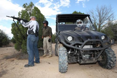 firearms training with yamaha at gunsite academy, Tactical Firearms Training Yamaha Rhino