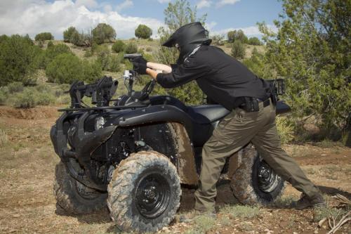 firearms training with yamaha at gunsite academy, Yamaha Grizzly Gun Training