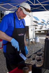 raptor riding in glamis, Camp Chef Cooking