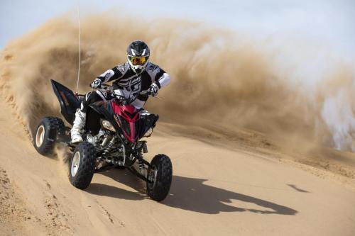 raptor riding in glamis, 2013 Yamaha Raptor 700SE Action Roost