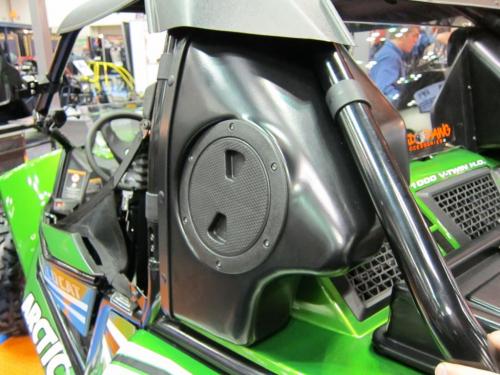 2013 indianapolis dealer expo report, Bad Dawg Wildcat Storage and Speaker