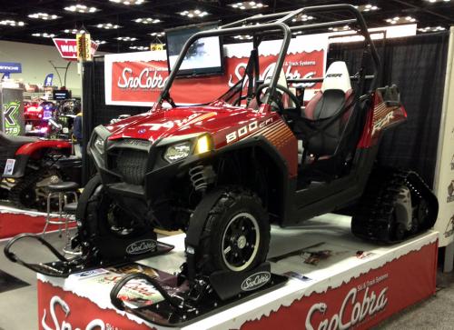 2013 indianapolis dealer expo report, SnoCobra Ski and Track System