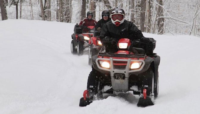 winter riding in ontario with bear claw tours video