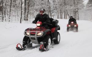 winter riding in ontario with bear claw tours video, Bear Claw Tours Winter Ride