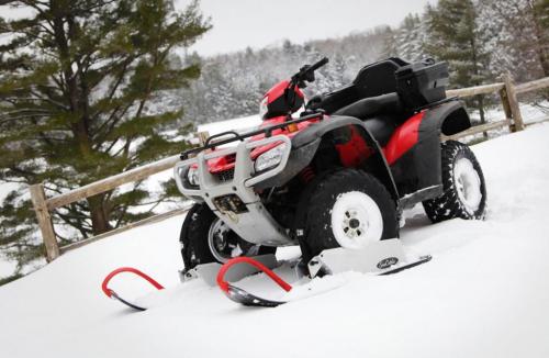 winter riding in ontario with bear claw tours video, Ready For Winter ATV Ride
