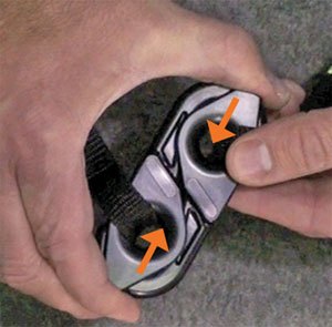 lynx hooks offers unique interlocking tie down system, Lynx Hooks Connection